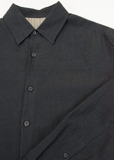 ZIGGY CHEN ASSEMBLED CLASSIC SHIRT WITH PATCHWORK