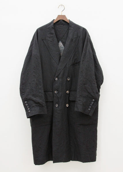 ZIGGY CHEN REVERSIBLE COLLAGE LONG COAT