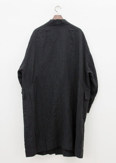 ZIGGY CHEN REVERSIBLE COLLAGE LONG COAT