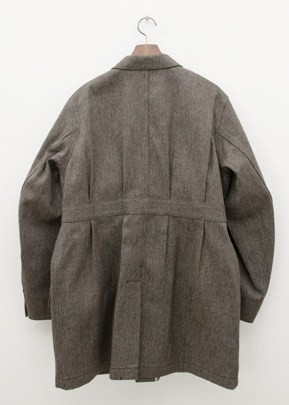 Taiga Takahashi BELTED ENGINEER COAT/COVERT