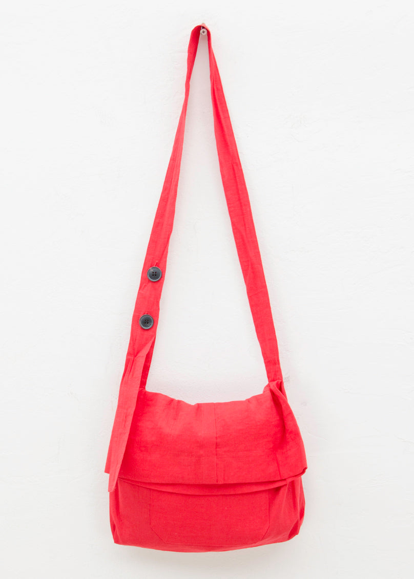 JAN-JAN VAN ESSCHE "BAG#22" POPPY COARSE HEMP/COTTON