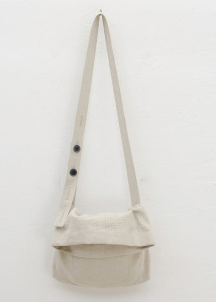 JAN-JAN VAN ESSCHE "BAG#22"天然棉/亚麻黄麻