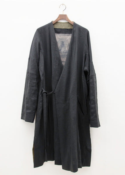 ZIGGY CHEN REVERSIBLE LONG ROBE