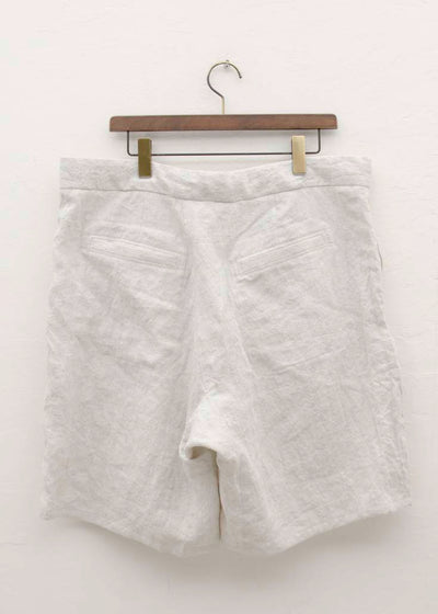 ZIIIN ""KODARMA"" 2 TUCK WIDE SHORT PANT / KINARI
