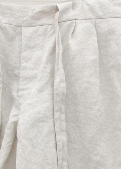 ZIIIN ""KODARMA"" 2 TUCK WIDE SHORT PANT / KINARI