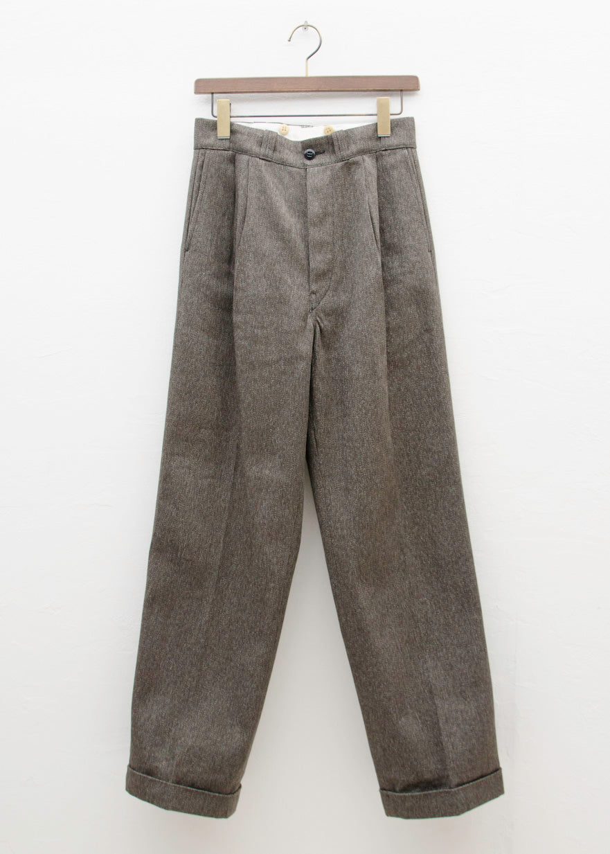 Taiga Takahashi WORK TROUSERS/COVERT