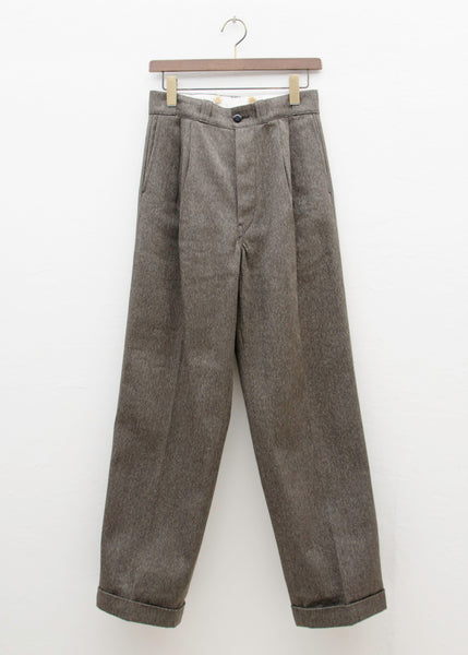 Taiga Takahashi WORK TROUSERS/COVERT