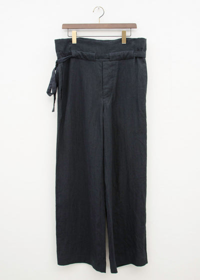 ZIIIN "KANON" STRAIGHT PANT / BLACK