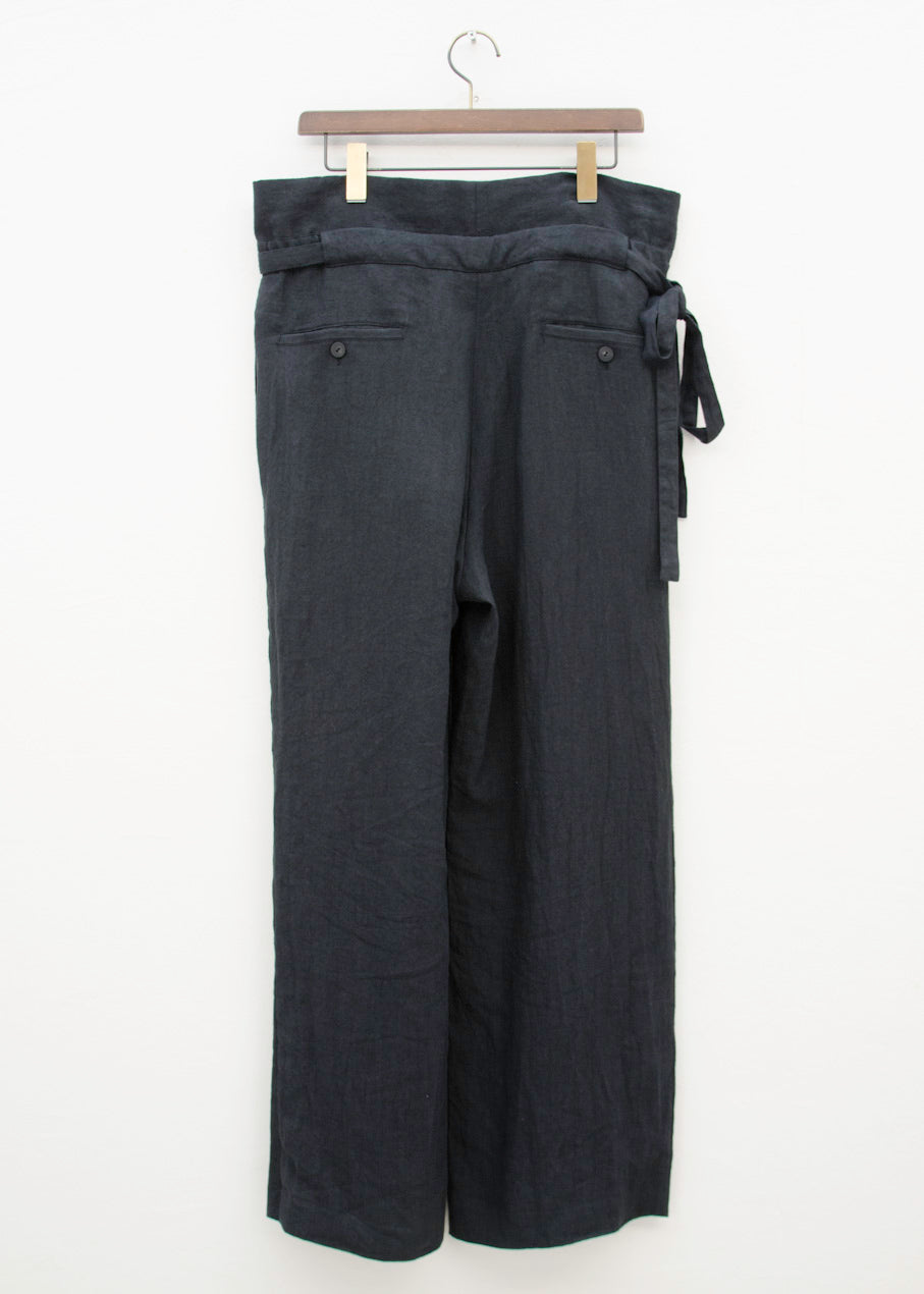 ZIIIN ""KANON"" STRAIGHT PANT / BLACK