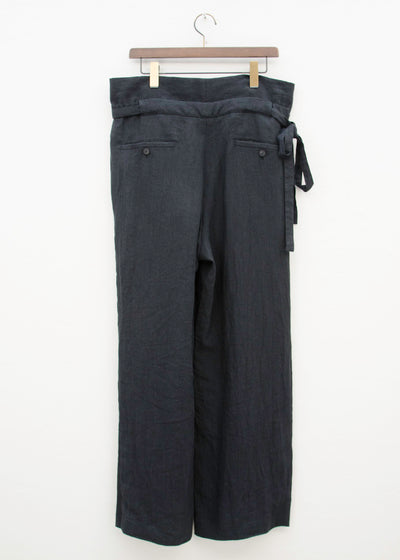 ZIIIN "KANON" STRAIGHT PANT / BLACK