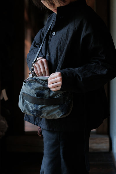 GUIDI 9018NLT-010 Marshmallow Bag (SUZUSAN × GUIDI) Madara Shibori