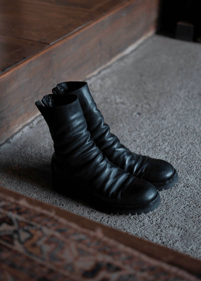 GUIDI 788V CLASSIC VIBRAM BLKT Soft Horse Full Grain