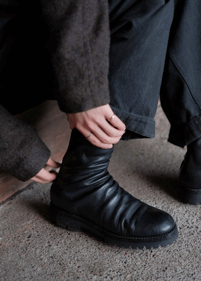 GUIDI 788V CLASSIC VIBRAM BLKT Soft Horse Full Grain