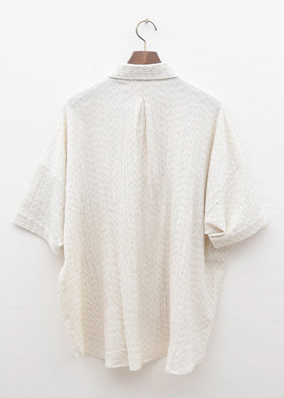 JAN-JAN VAN ESSCHE "SHIRT#88"RAIN KASURI NETTLE CLOTH