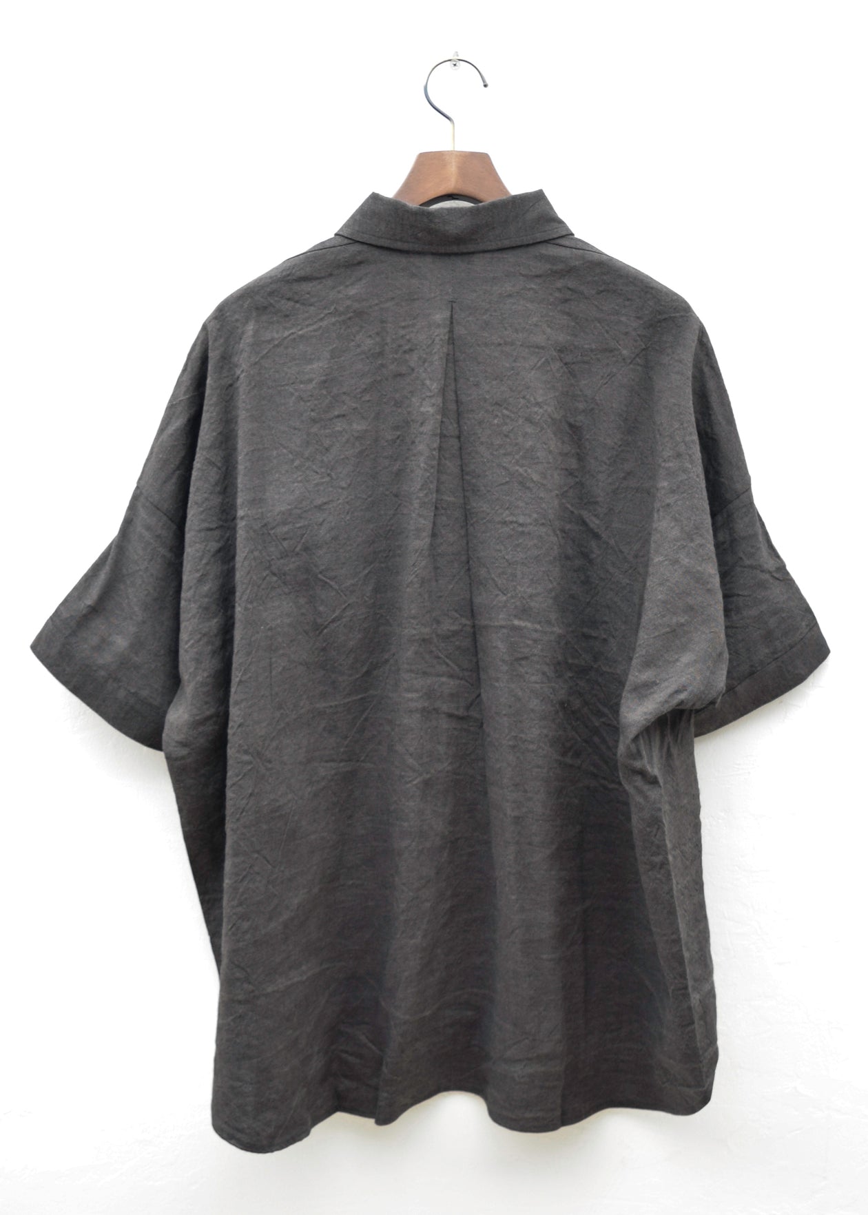 JAN-JAN VAN ESSCHE "SHIRT#88" 铅麻/竹布