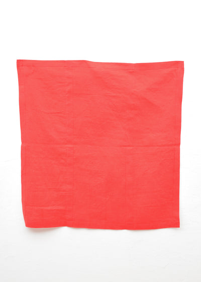 JAN-JAN VAN ESSCHE "SCARF#26"POPPY COARSE HEMP/COTTON