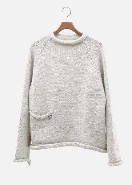 XENIA TELUNTS "FISHERMAN SWEATER" OATMEAL