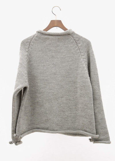 XENIA TELUNTS "FISHERMAN SWEATER" TAUPE