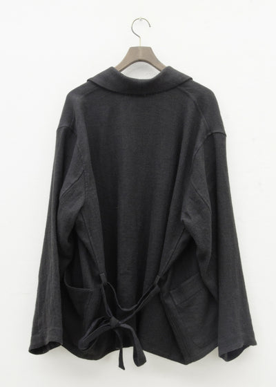 ZIIIN "CAMPANELLA" DOCTOR JACKET / BLACK
