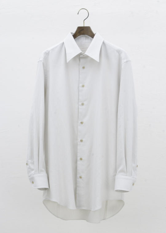 ZIIIN """"""""""""""""BEARSLEY"""""""""""""""" LONG POINT COLLAR SHIRT / KINARI