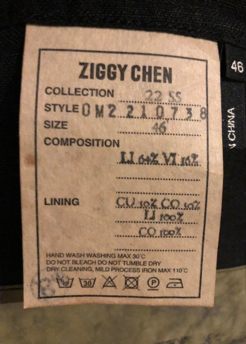 ZIGGY CHEN 拼布短袍