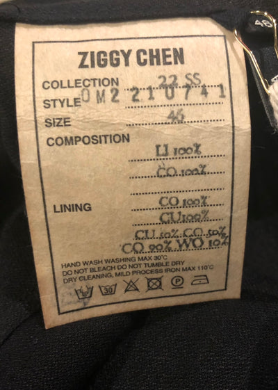 ZIGGY CHEN V-NECK SHORT SLEEVE SHIRT