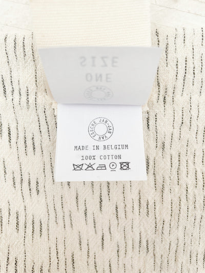 JAN-JAN VAN ESSCHE "SCARF#26"RAIN KASURI NETTLE CLOTH