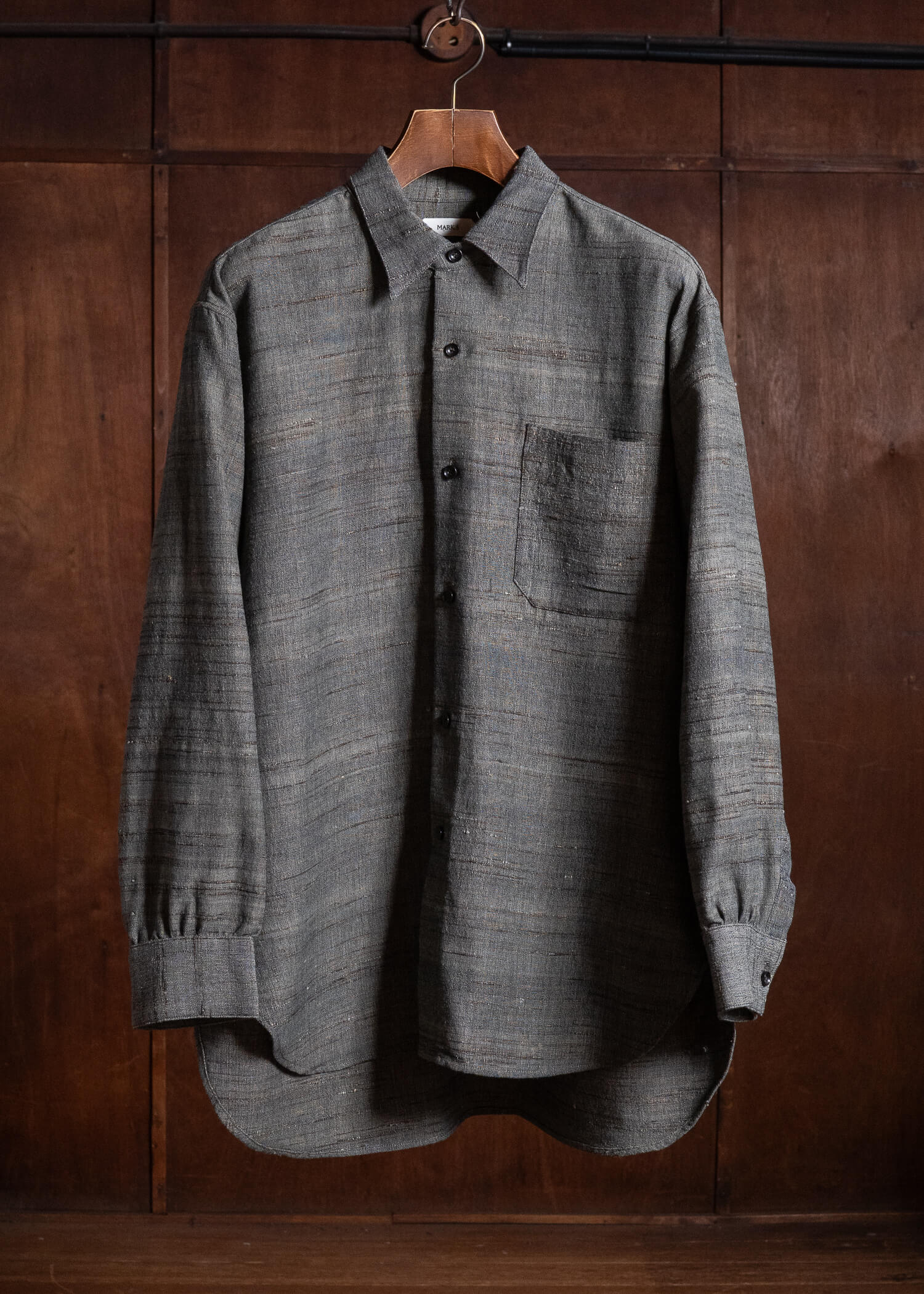 MARK.S MS0091 DRESS SHIRT GRAY
