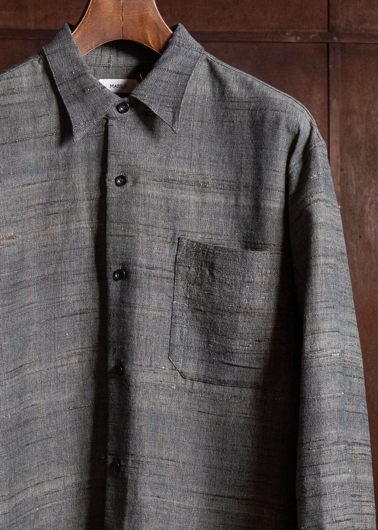 MARK.S MS0091 DRESS SHIRT GRAY