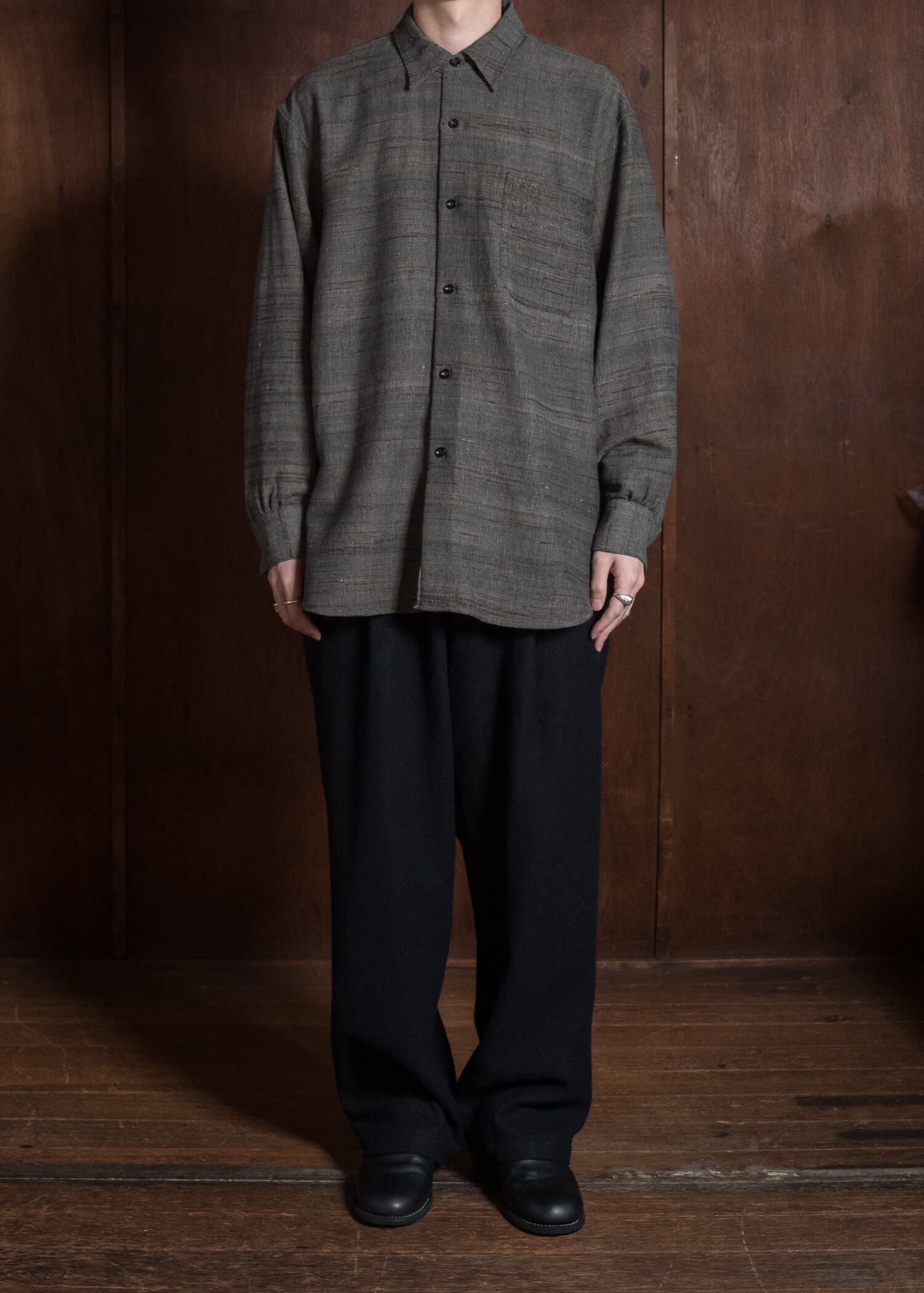 MARK.S MS0091 DRESS SHIRT GRAY