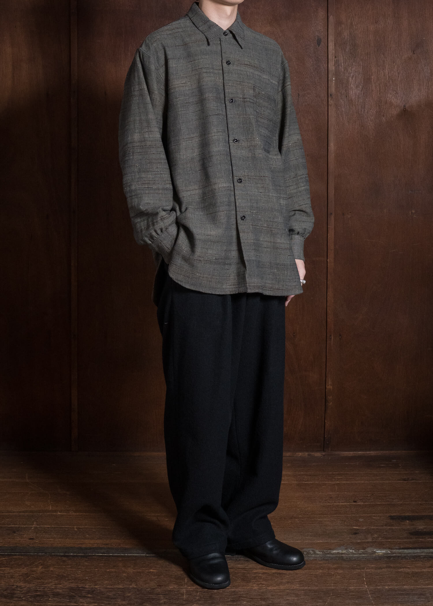 MARK.S MS0091 DRESS SHIRT GRAY