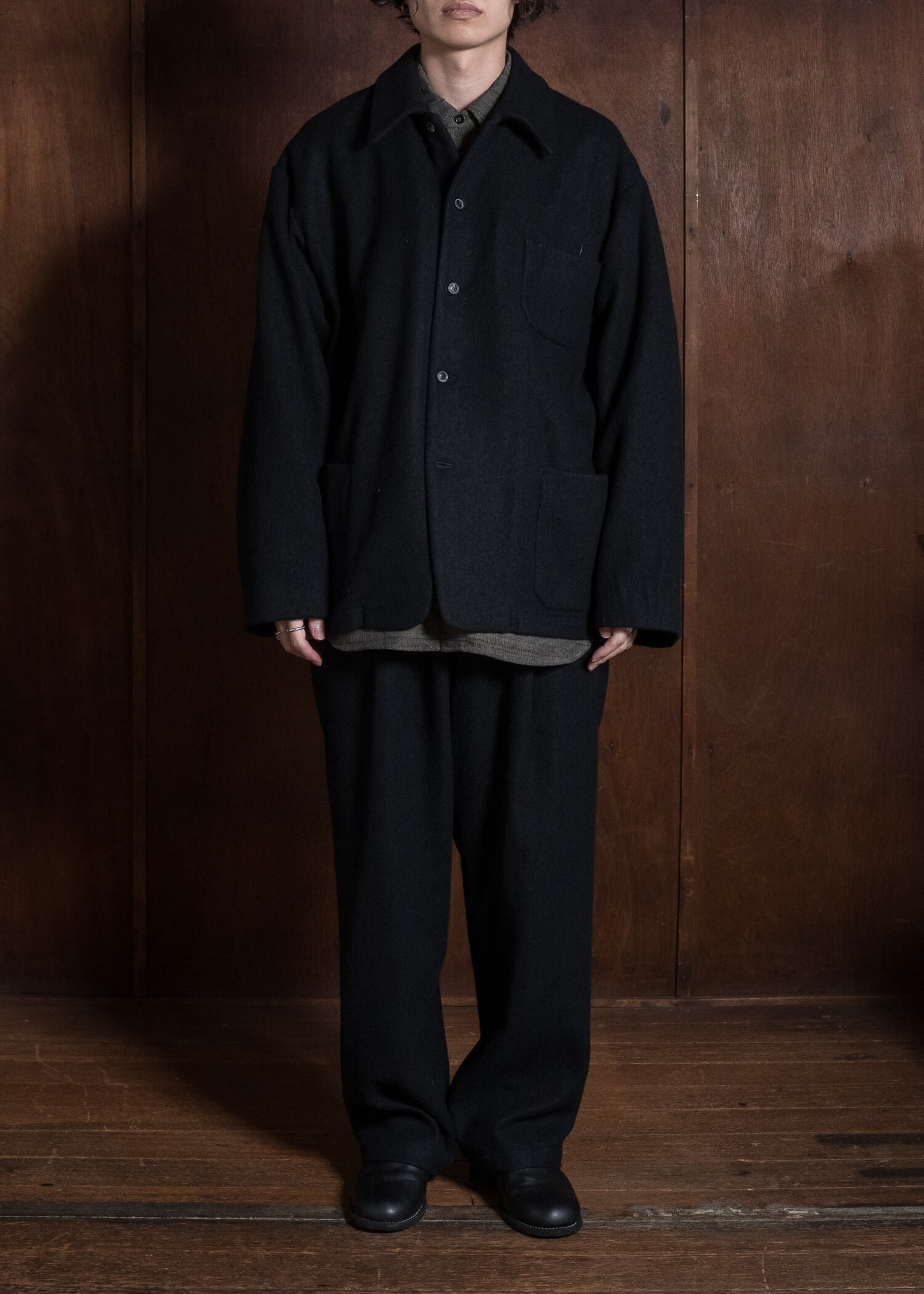 MARK.S MS0106 ROCHUT JACKET BLACK