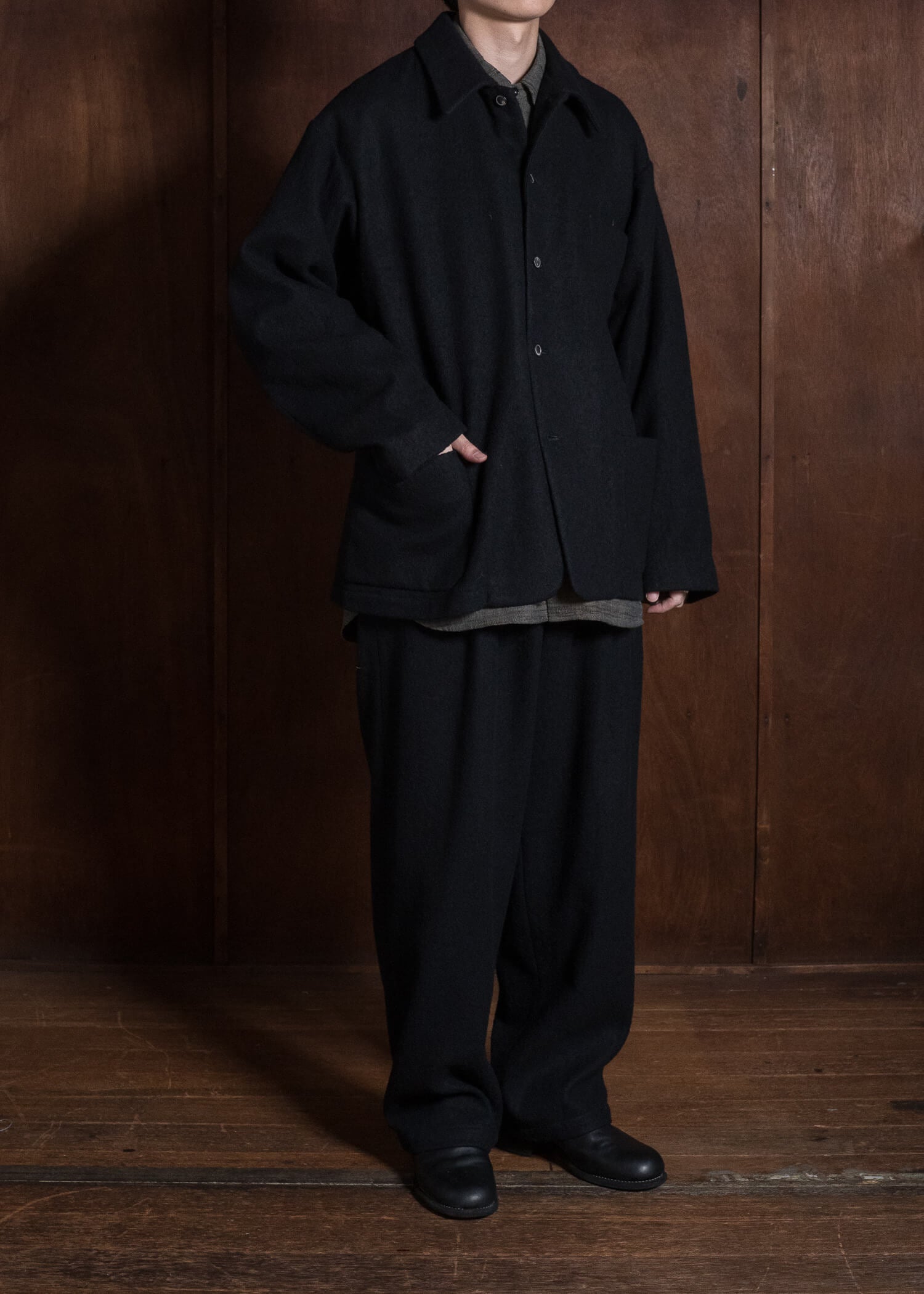 MARK.S MS0106 ROCHUT JACKET BLACK