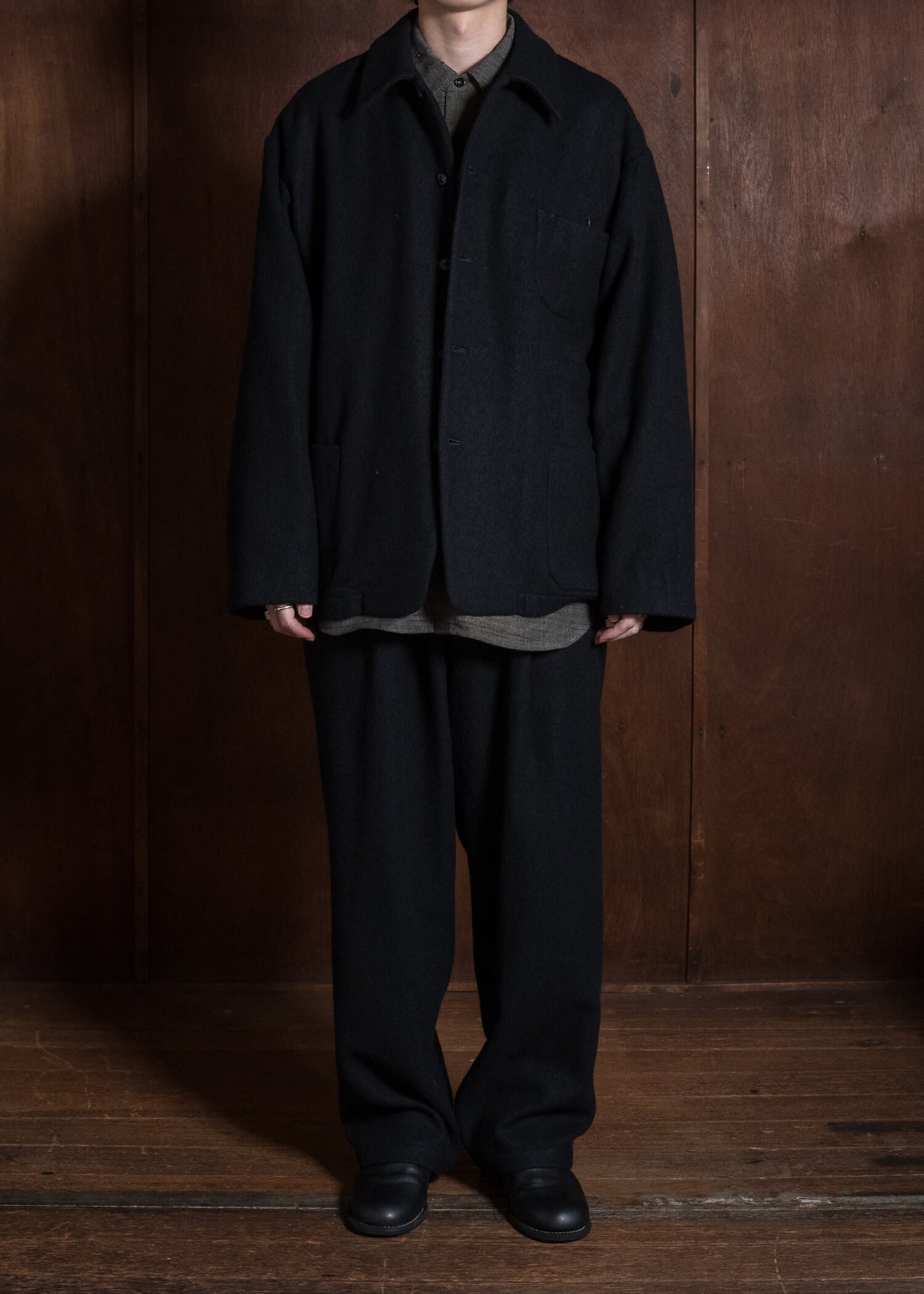 MARK.S MS0106 ROCHUT JACKET BLACK