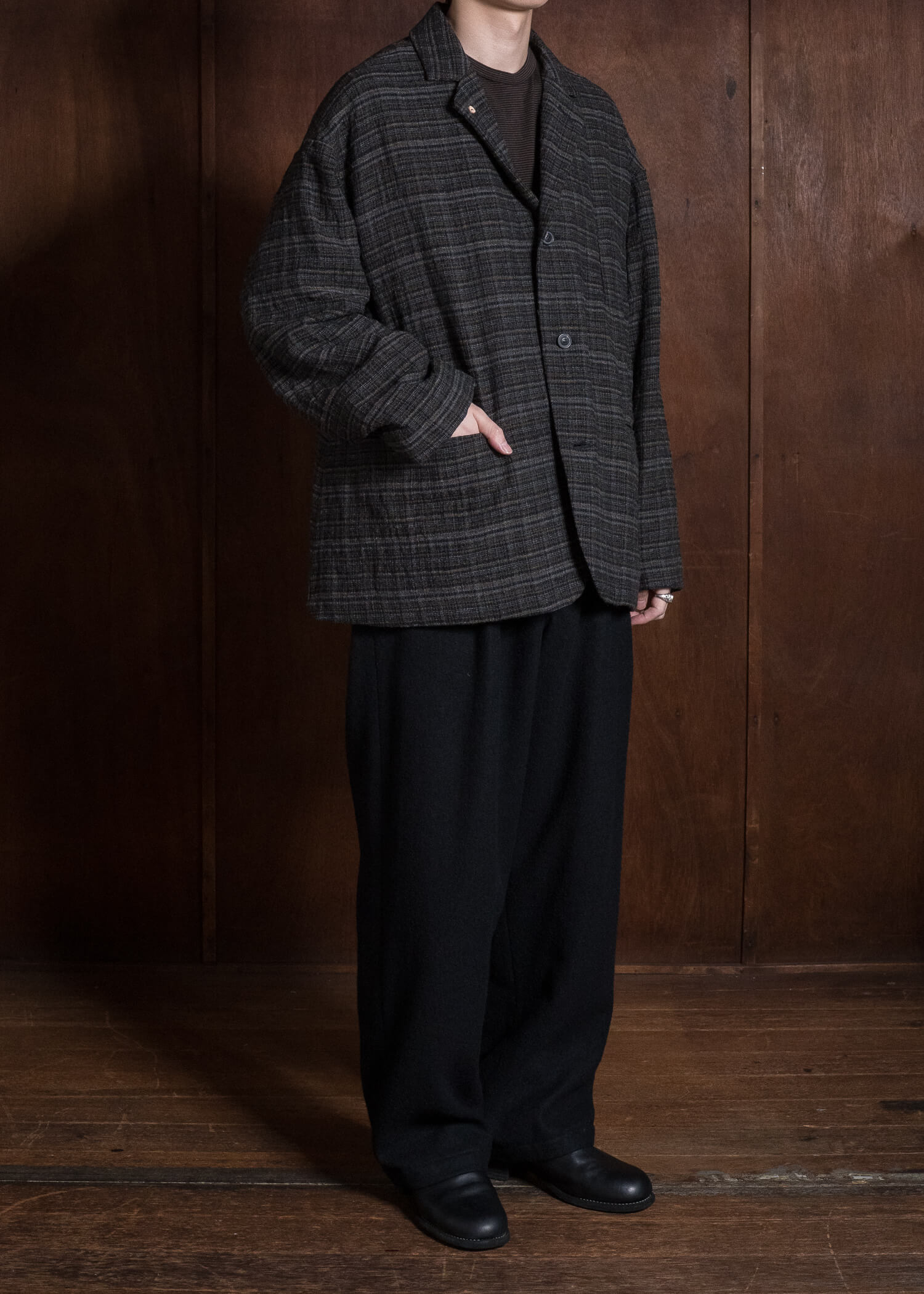 MARK.S MS0107 DOMENICO PANTS BLACK