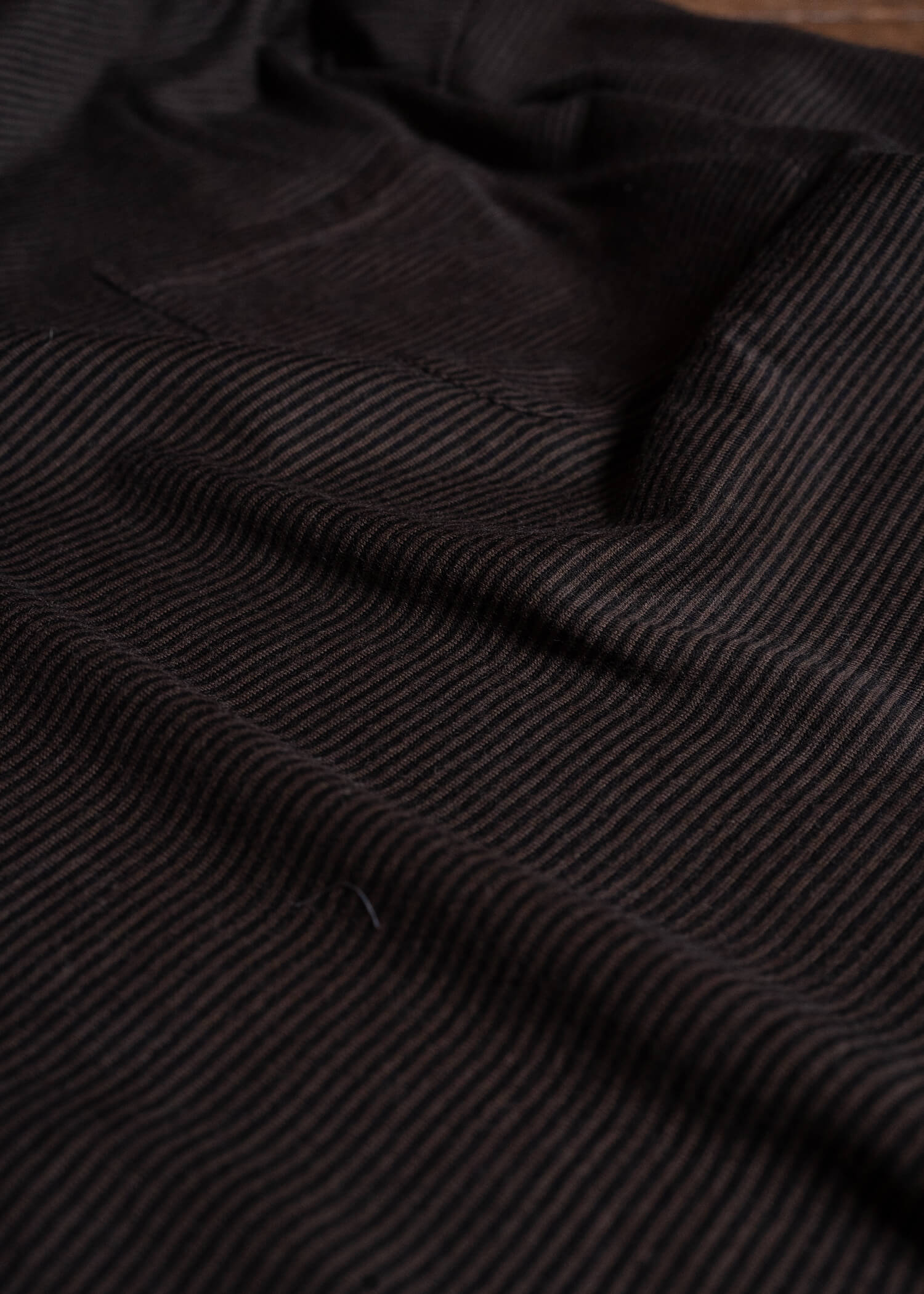 MARK.S MS0116 BORDER LONG TEE SHIRT MUD - DYEING