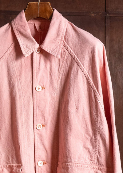 OLIVER CHURCH Outer Jacket / Madder Antique French Cotton / Linen