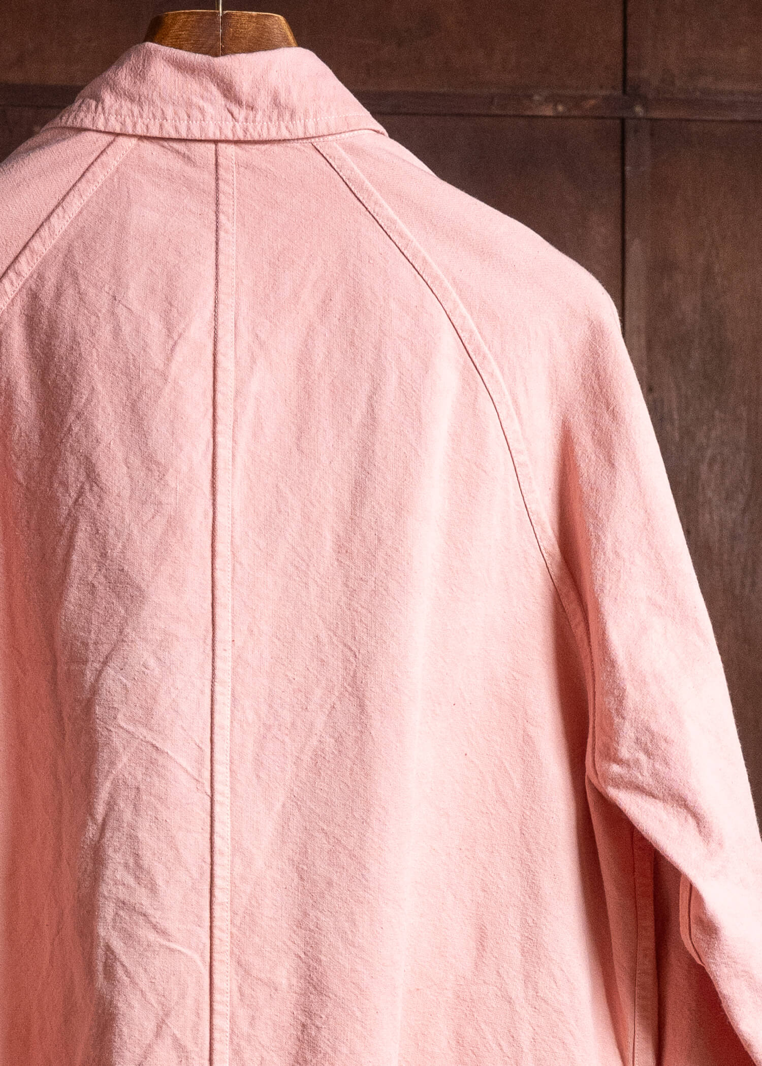 OLIVER CHURCH Outer Jacket / Madder Antique French Cotton / Linen