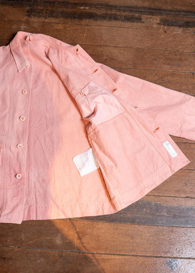 OLIVER CHURCH Outer Jacket / Madder Antique French Cotton / Linen