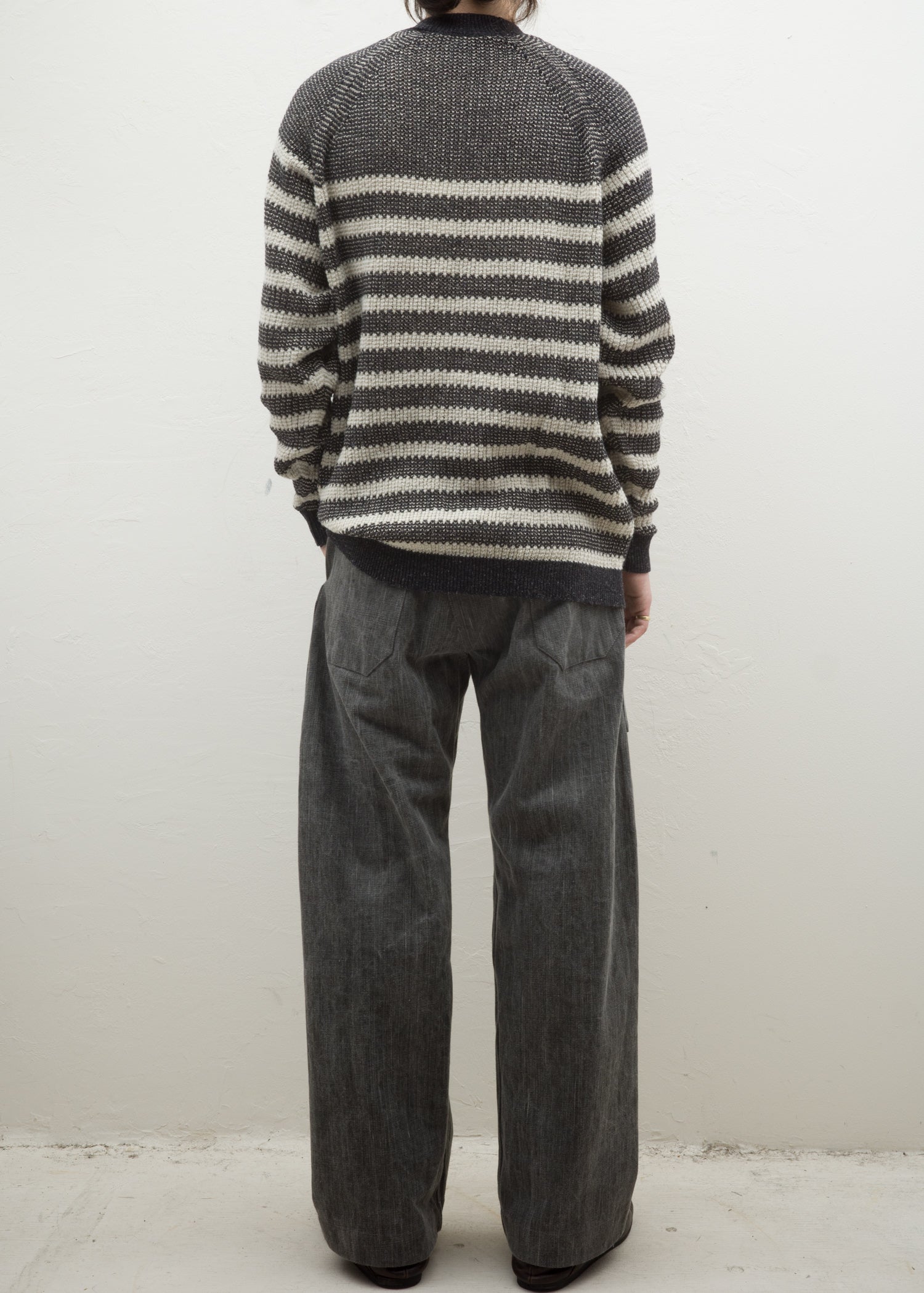 JAN-JAN VAN ESSCHE "TROUSERS#67" SUMI COTTON DENIM