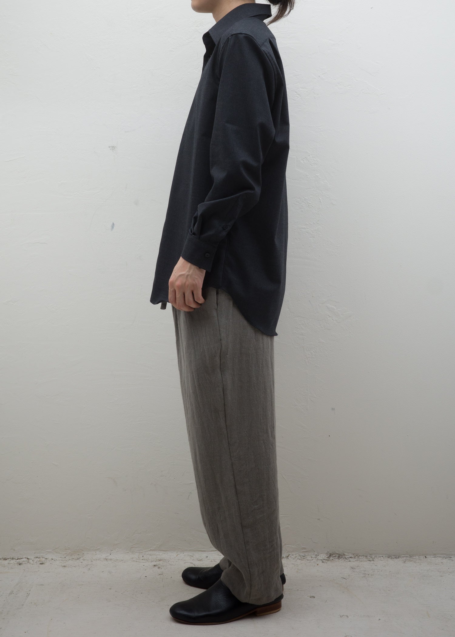 ZIIIN """"""""""""""""BEARSLEY"""""""""""""""" LONG POINT COLLAR SHIRT CONTEXT TOKYO exclusive model