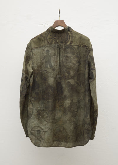 ZIGGY CHEN FRONT SLIT POCKET SHIRT