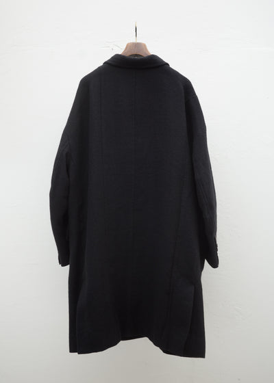 ZIGGY CHEN DOUBLE BREASTED OVERSIZED COAT