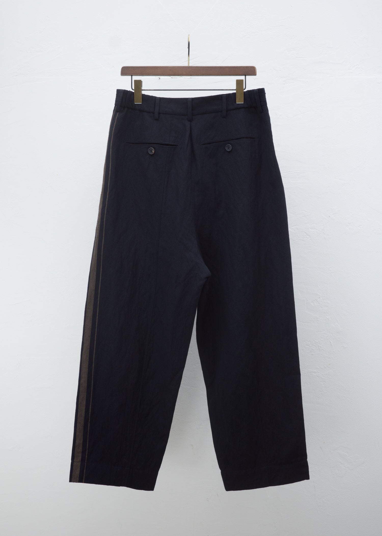 ZIGGY CHEN HALF DRAWSTRING TROUSERS