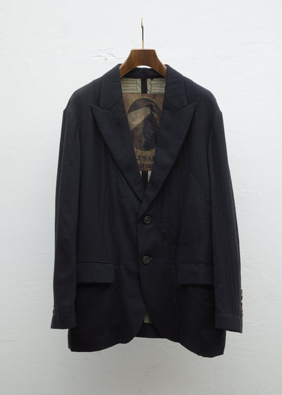 ZIGGY CHEN ULTRA LIGHTWEIGHT 2 BUTTON BLAZER