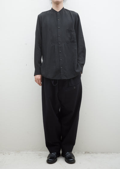 ZIGGY CHEN FRONT POCKET DRAWSTRING PANTS