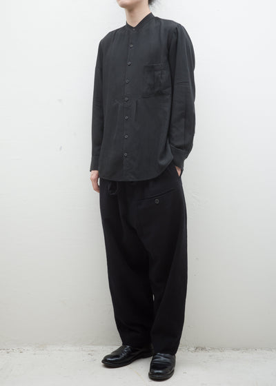 ZIGGY CHEN FRONT POCKET DRAWSTRING PANTS