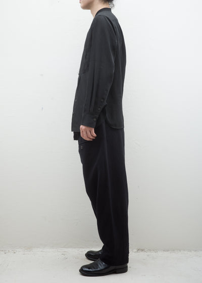 ZIGGY CHEN FRONT POCKET DRAWSTRING PANTS