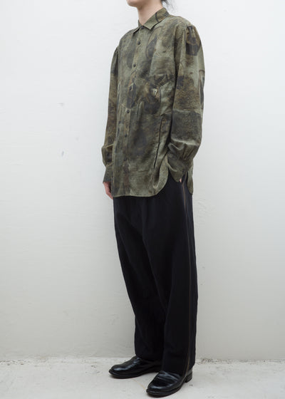 ZIGGY CHEN FRONT SLIT POCKET SHIRT