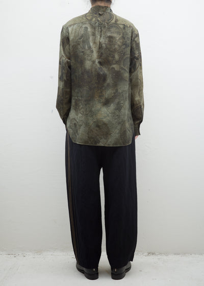 ZIGGY CHEN FRONT SLIT POCKET SHIRT